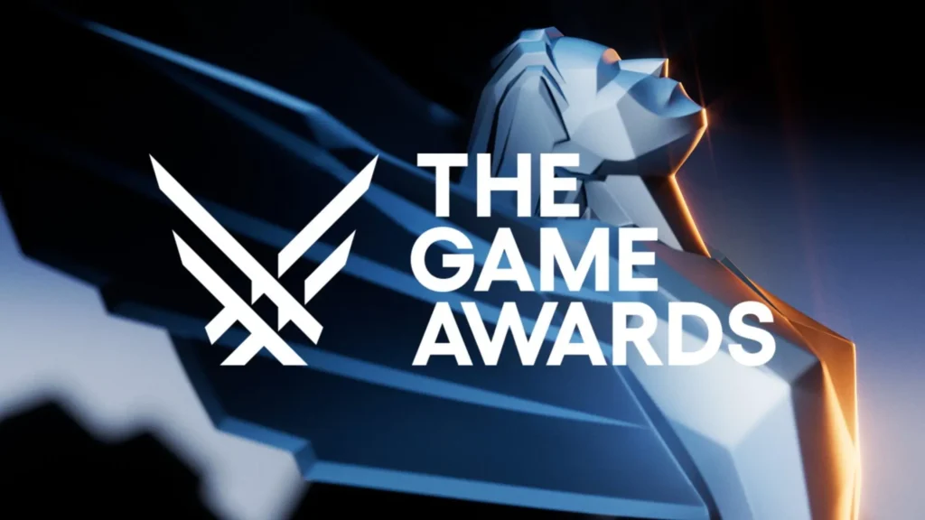 Logotipo do The Game Awards sobre fundo